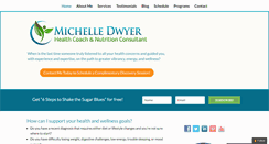 Desktop Screenshot of healthcoachmichelle.com